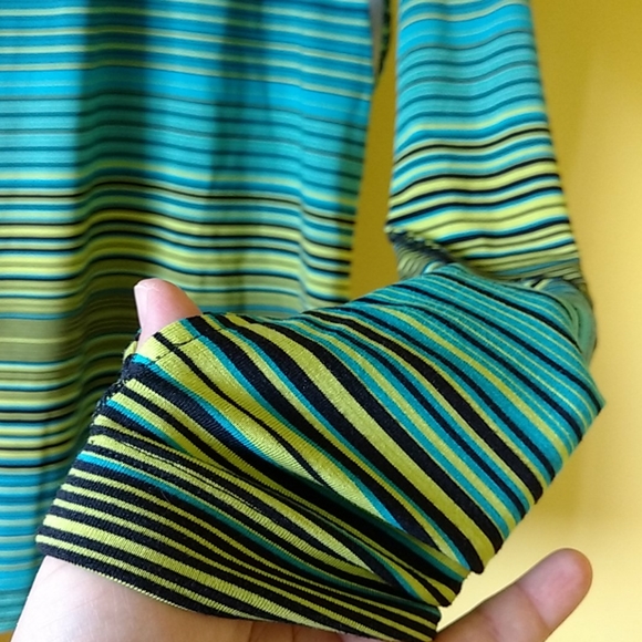 Asics striped running shirt - Picture 4 of 4